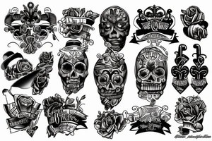 New Orleans inspired tattoo tattoo idea