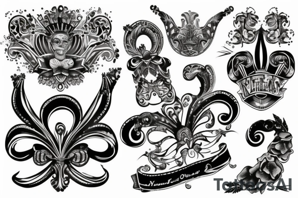 New Orleans inspired tattoo tattoo idea