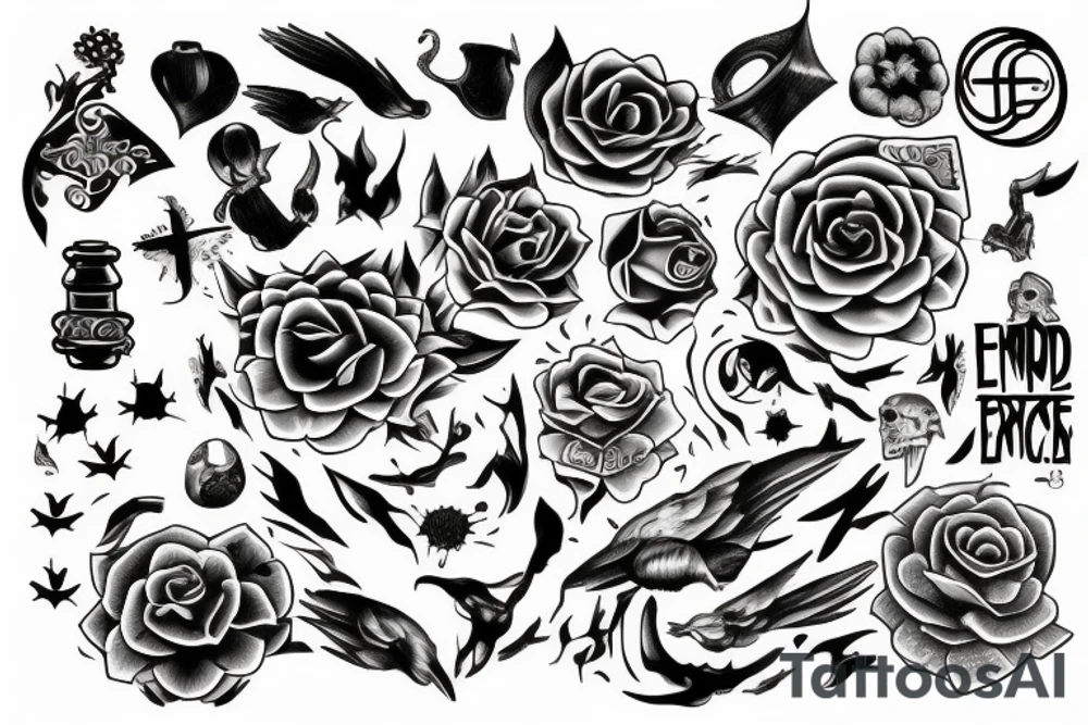 end - essence of return tattoo idea