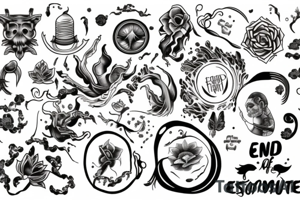 end - essence of return tattoo idea