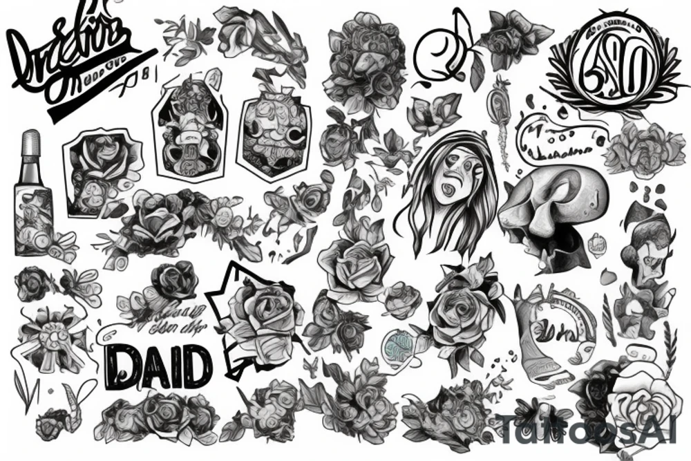 Still going strong after depression, Divorse and having an adhd bruin going 100 mph tattoo idea