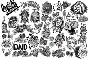 Still going strong after depression, Divorse and having an adhd bruin going 100 mph tattoo idea
