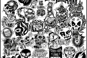 Still going strong after depression, Divorse and having an adhd brain going 100 mph tattoo idea