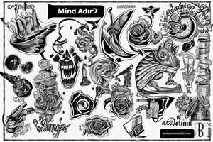 Adhd mind that can do anything tattoo idea