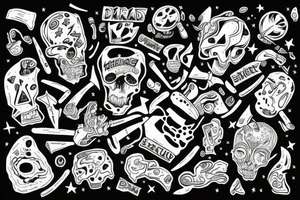 Adhd mind that can do anything tattoo idea