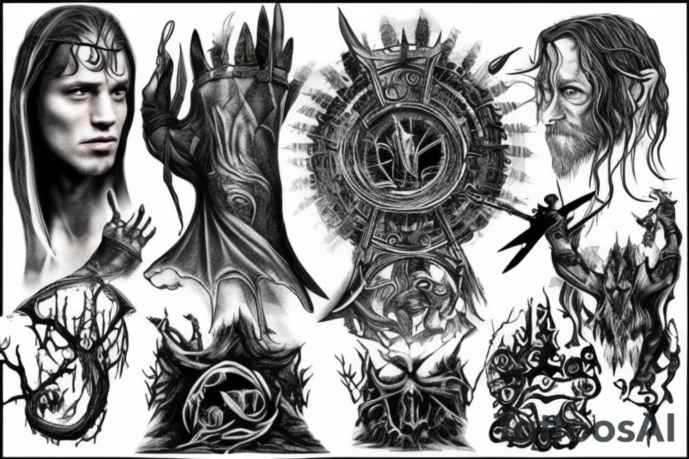 lord of the rings tattoo idea