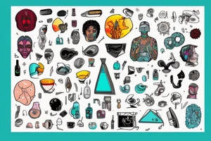 ADHD, chemical compound of dopamine, Alcoholism, Loneliness, Culinary Arts, Labrinth Brain. Sunset. HIGH IQ. Include a splash of turquoise. tattoo idea