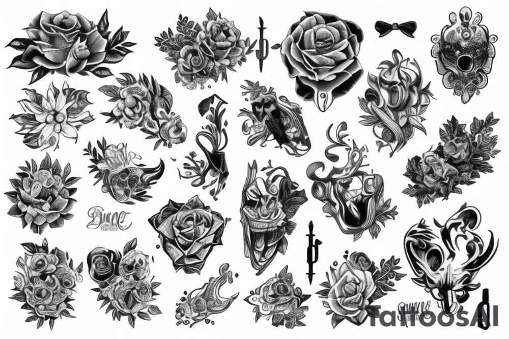 Unalome tattoo idea
