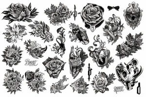 Unalome tattoo idea
