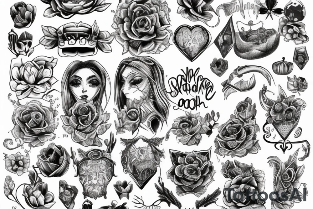 Unalome tattoo idea