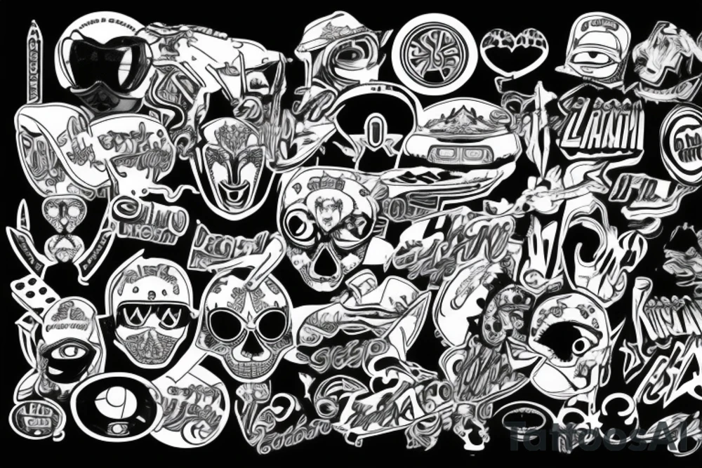 lebanon, edm music, cars tattoo idea