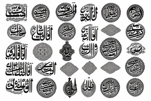 arabic tattoo idea