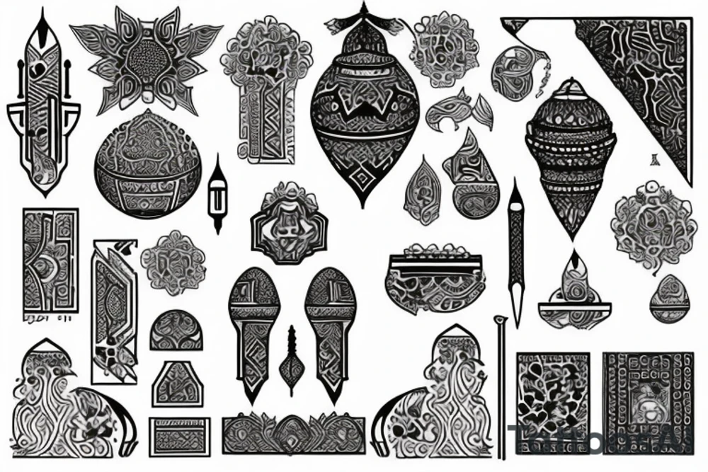 arabic tattoo idea