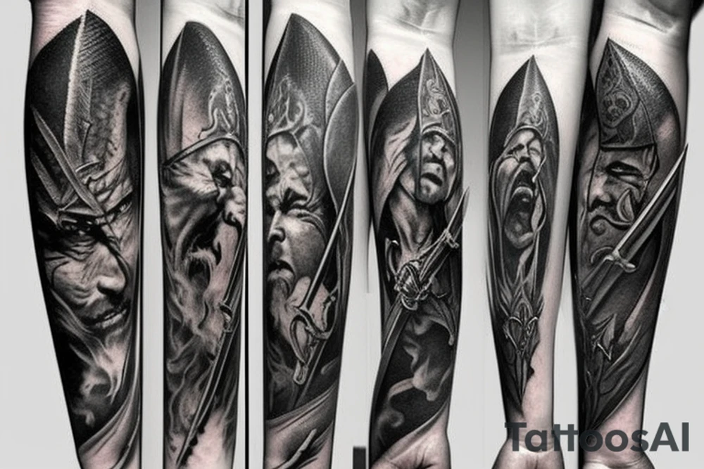 LOTR sword tattoo idea