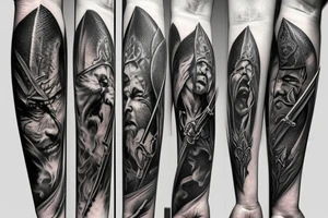 LOTR sword tattoo idea