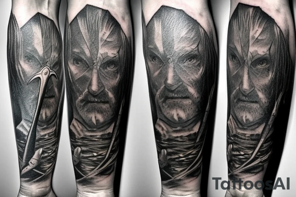 LOTR sword tattoo idea