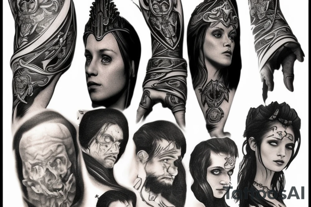 Return of the king tattoo idea