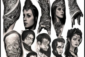 Return of the king tattoo idea