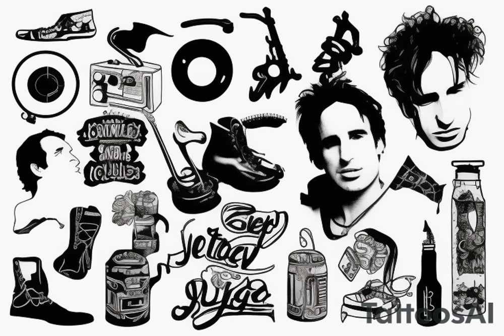 Jeff Buckley album tattoo idea