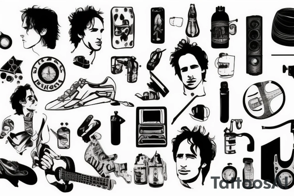 Jeff Buckley album tattoo idea