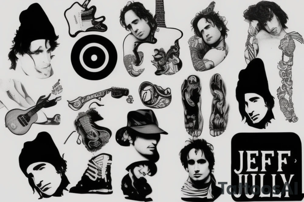 Jeff Buckley album tattoo idea