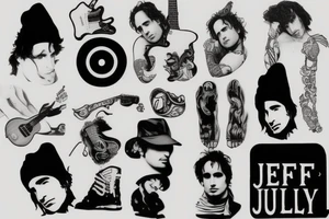 Jeff Buckley album tattoo idea