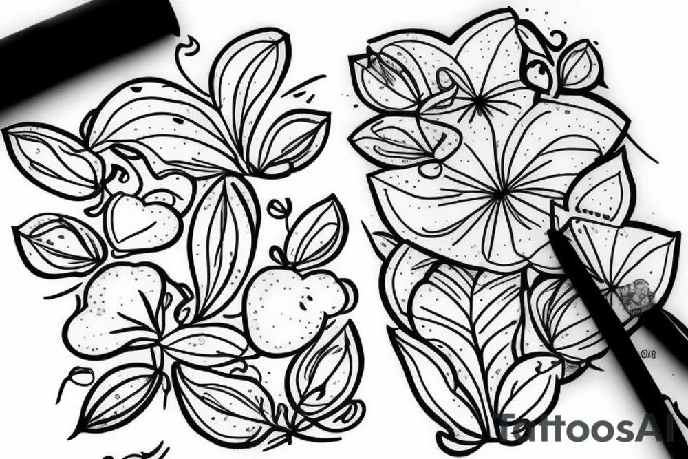 three leafed clover tattoo idea