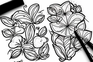 three leafed clover tattoo idea
