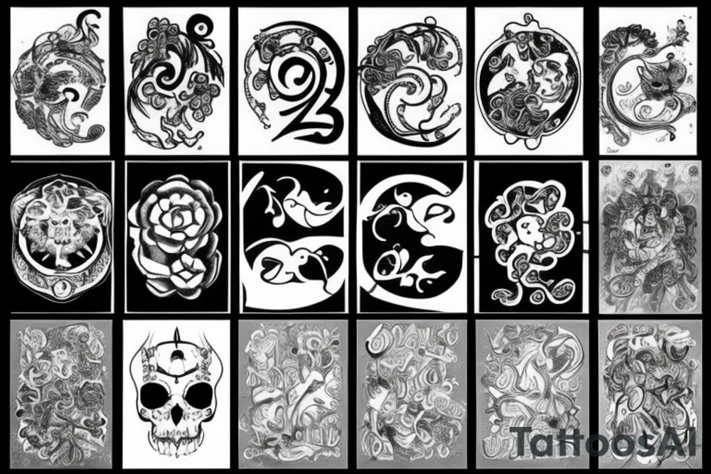 Number 22 tattoo idea