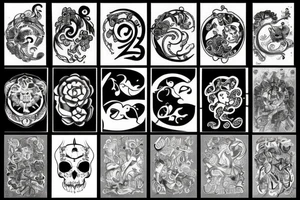 Number 22 tattoo idea