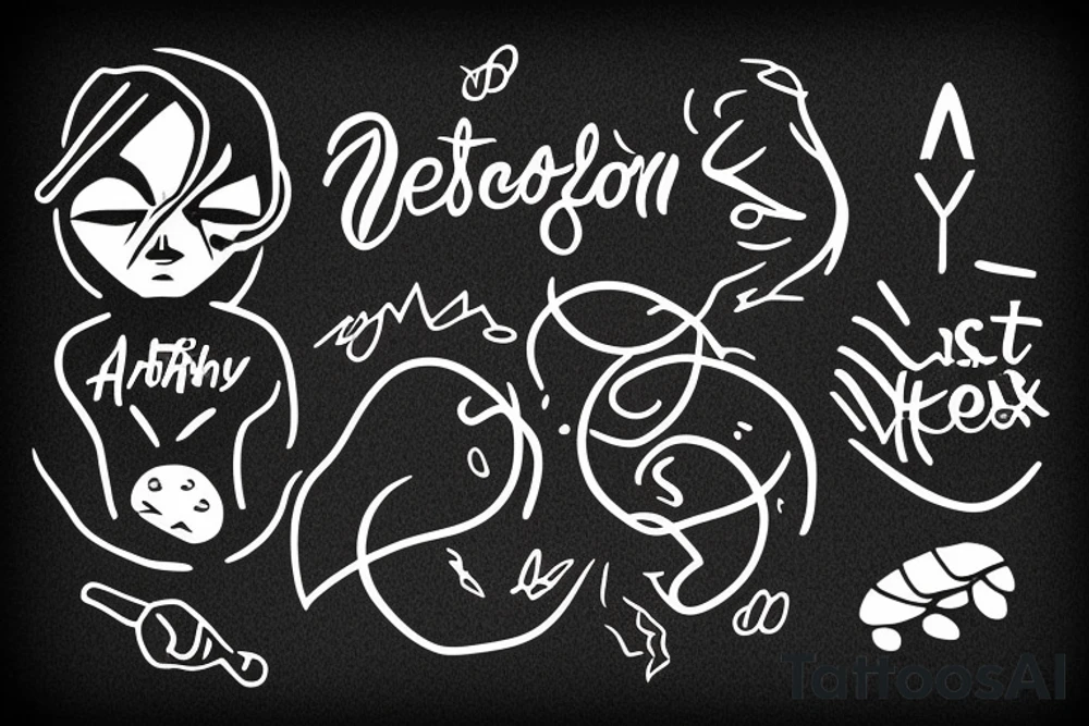 Depression anxiety reminder tattoo idea