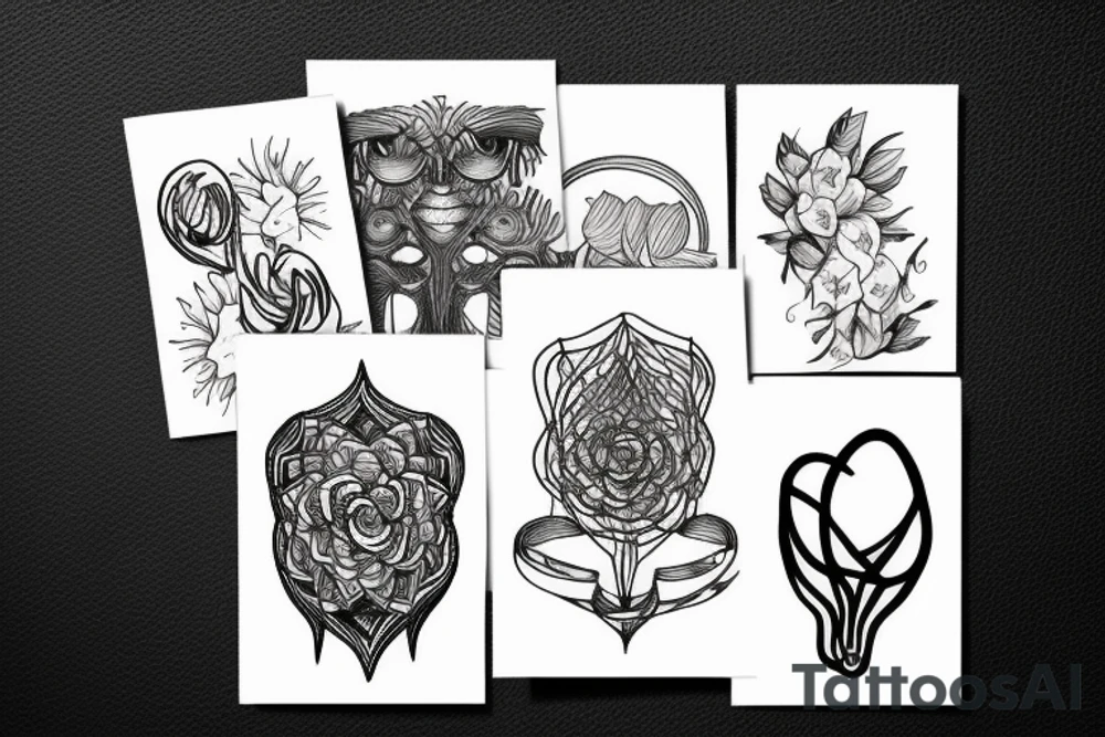 Depression anxiety tattoo idea
