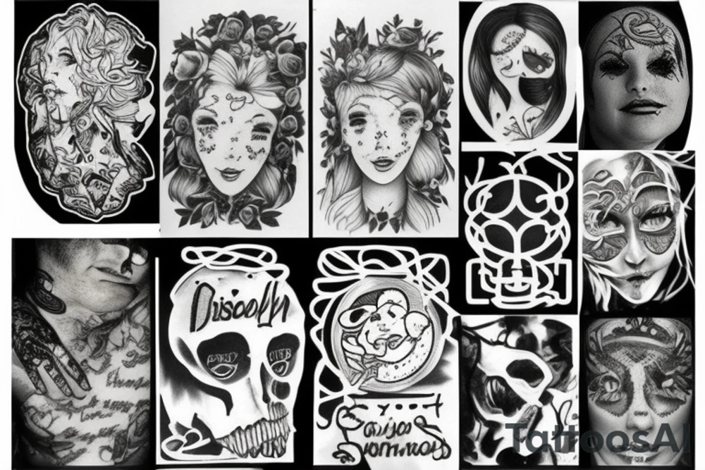 Depression tattoo idea