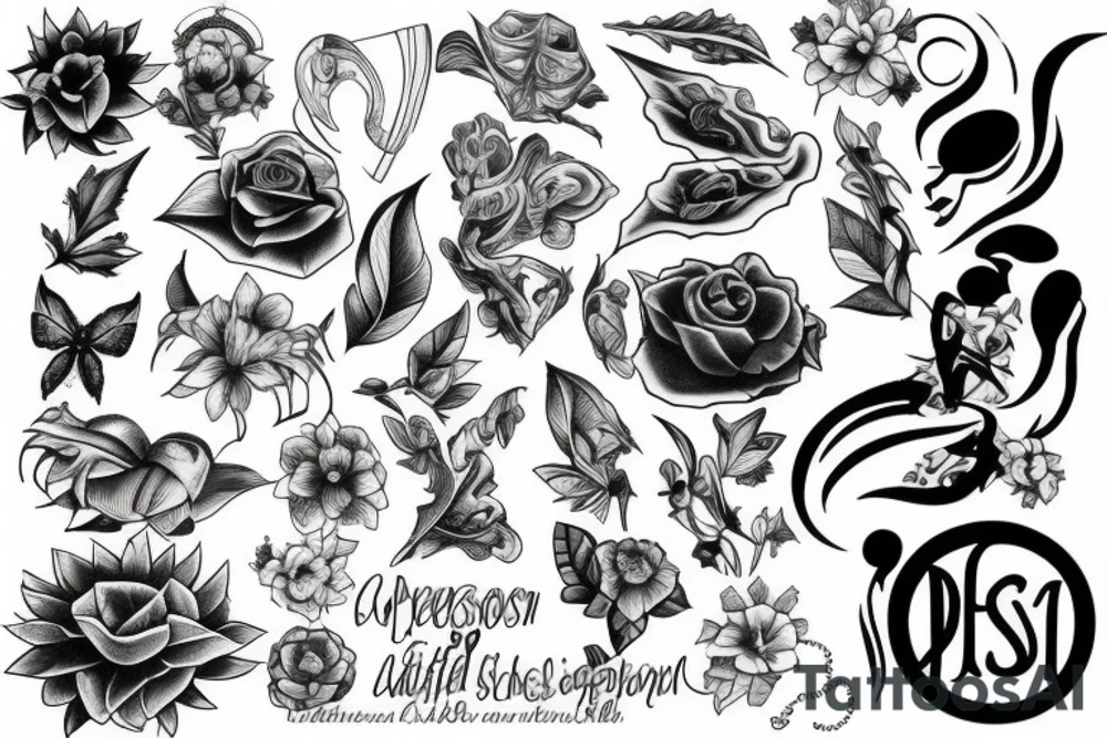Depression tattoo idea