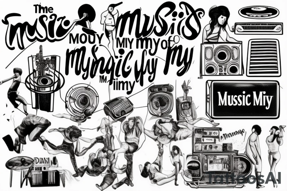 Musicsystem Memories "Time of my Life" dirty dancing Jesus Christ Superstar Tommy The Who Hair Captain Army blood sweat tears love needle trafficaccident tattoo idea