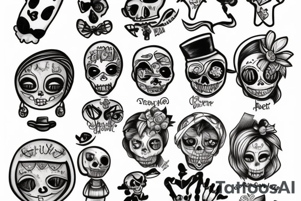 Voodoo doll tattoo idea