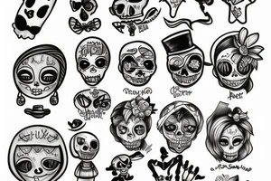 Voodoo doll tattoo idea