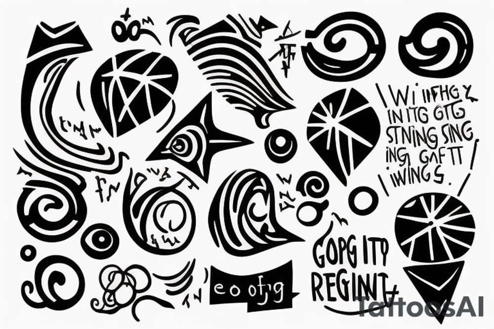 What if nothing is going wrong, but everything is going right, and you just can’t see it yet? tattoo idea