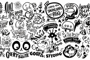 What if nothing is going wrong, but everything is going right, and you just can’t see it yet? tattoo idea