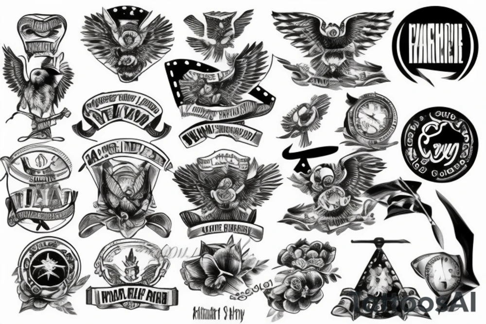Military Arizona tattoo idea
