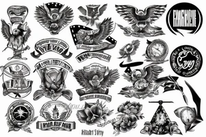 Military Arizona tattoo idea