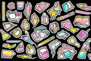 Even broken crayons still color the same tattoo idea