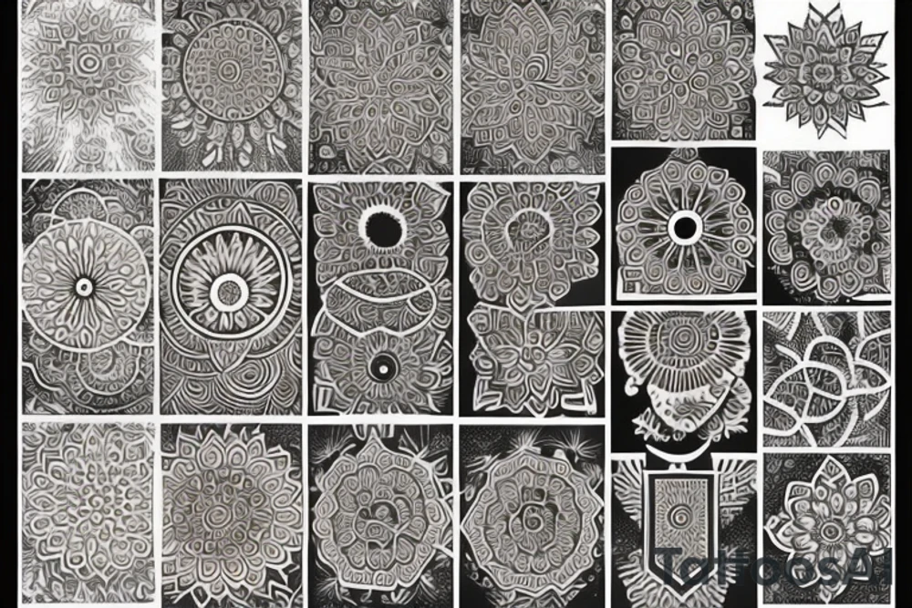 Henna Mandala tattoo idea