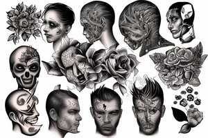 power wisdom pain tattoo idea