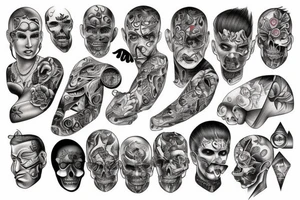 complex wisdom pain tattoo idea