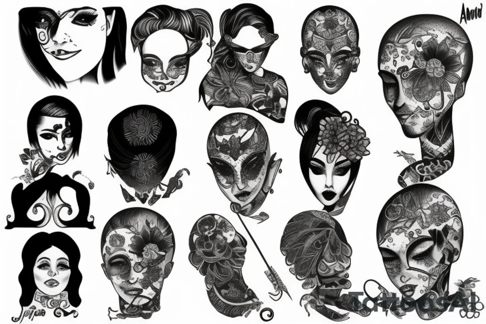 Anshi tattoo idea