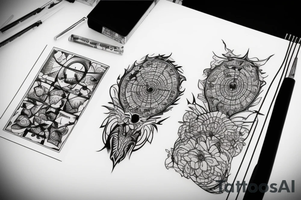 stairs tattoo idea