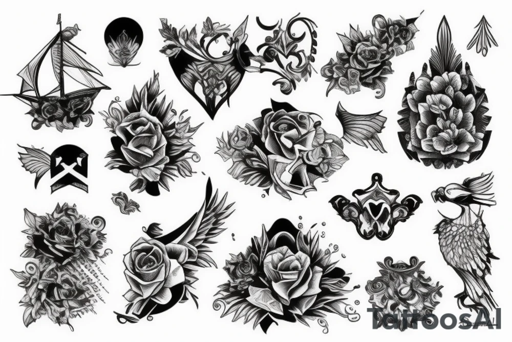 stairs tattoo idea