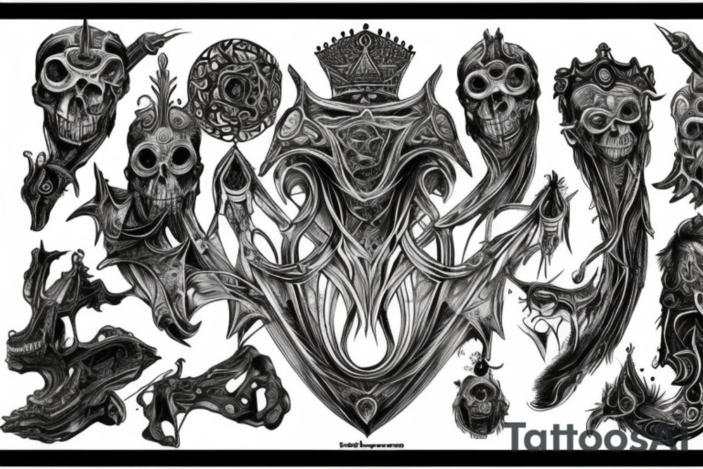 baal is king tattoo idea