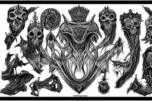 baal is king tattoo idea
